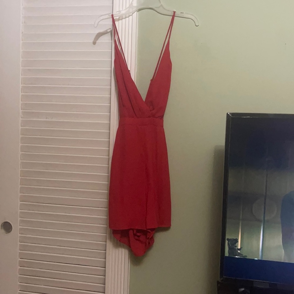 Red romper